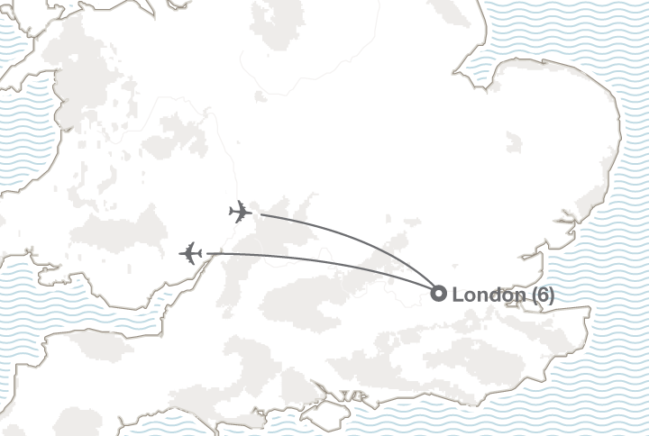 Criminal Justice in London tour map