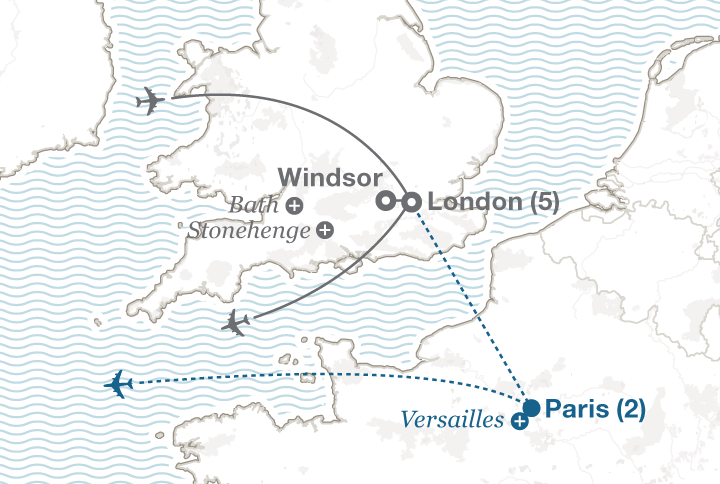 London City Experience tour map