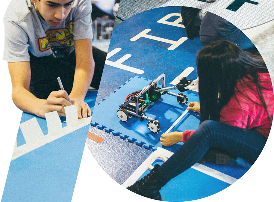 ef partnership with first robotics