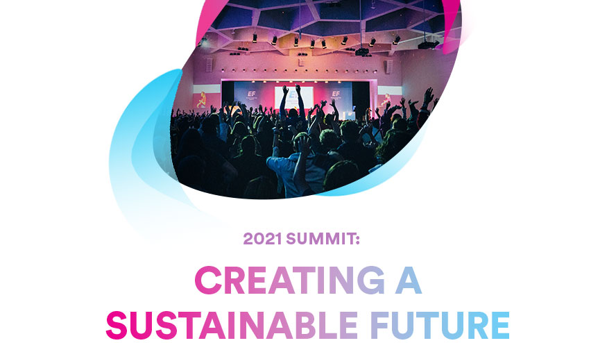 people at global leadership conference