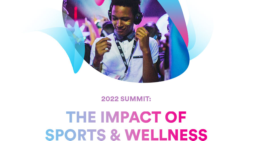 guy listening to global leadership summit information