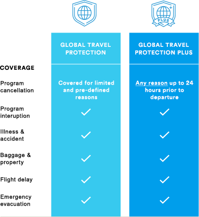 travel protection plan checklist image