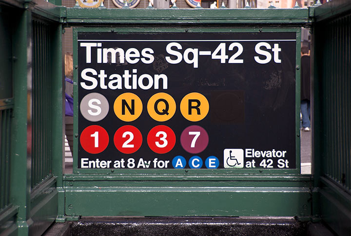 Image displaying map describing the itinerary of the Metropolitan Manhattan tour