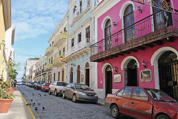 Image displaying map describing the itinerary of the Explore Puerto Rico tour
