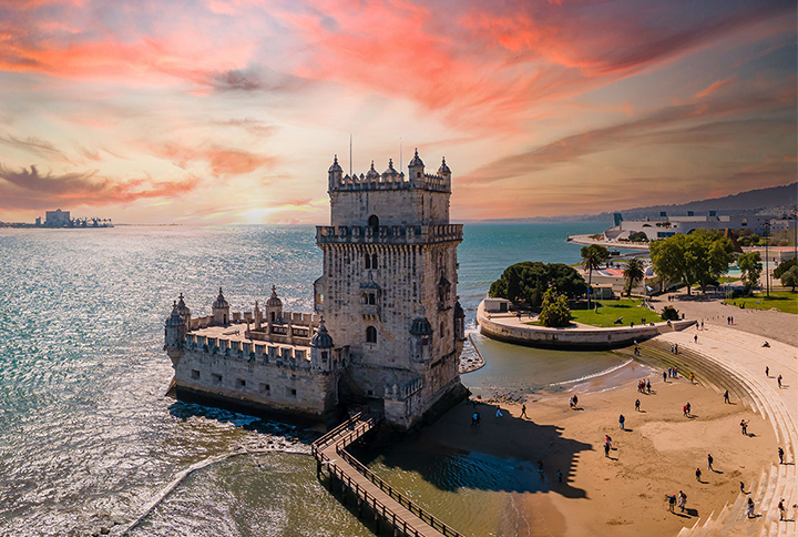 Image displaying map describing the itinerary of the Portuguese Panorama tour