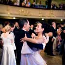 Viennese waltz dancing