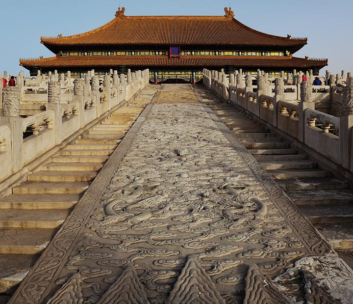 Image displaying map describing the itinerary of the CHINA: FROM ANCIENT TO MODERN tour