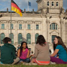 Rencontre avec des étudiants allemands