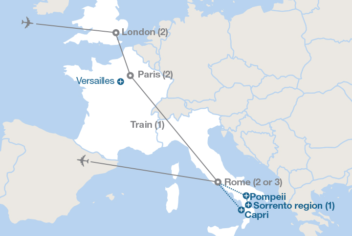 London Paris And Rome Ef Educational Tours